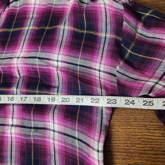 KUT From The Kloth Plaid Shirt Size Small - Picture 11 of 11